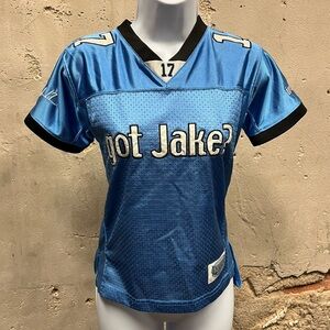Vintage Y2K Got Jake? Fitted Baby Delhomme Carolina Panthers Jersey Small 00s